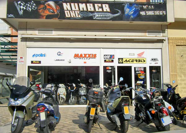 talleres de motos en Benidorm Alicante